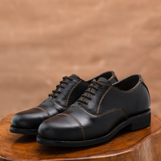 Duty Shoe (Raven Black) Goodyear Welted