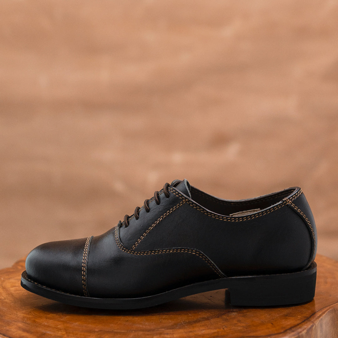 Duty Shoe (Raven Black) Goodyear Welted
