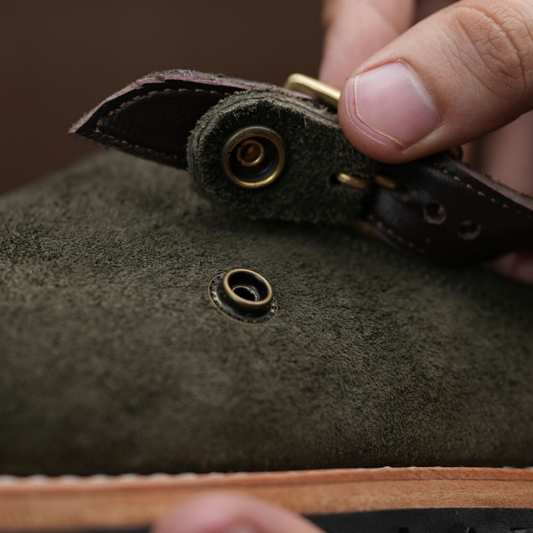 Ranger Slides (Grizzly Green) Goodyear Welted