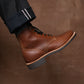The Craft Boondocker Boots (Russet Waxed Roughout) Goodyear Welted