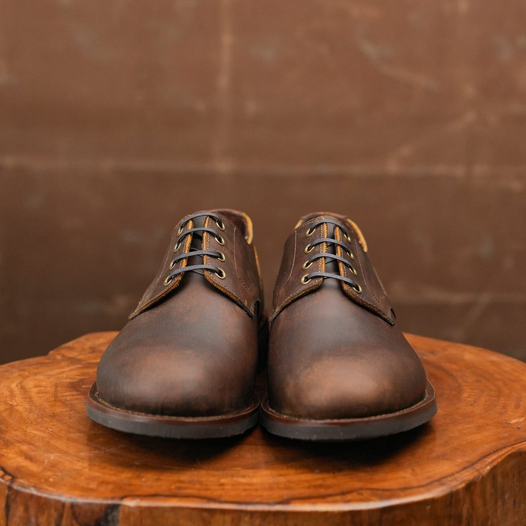 Craft Boondocker Shoes (Vintage Brown) Goodyear Welted