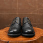 Sterling Brogue Shoes (Raven Black) Goodyear Welted