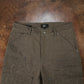 Double Knee Carpenter Field Tan 12 Oz Hard Waxed Canvas Pants For Men (True Straight)