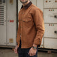 Western Over shirt Duck Canvas Fox Brown
