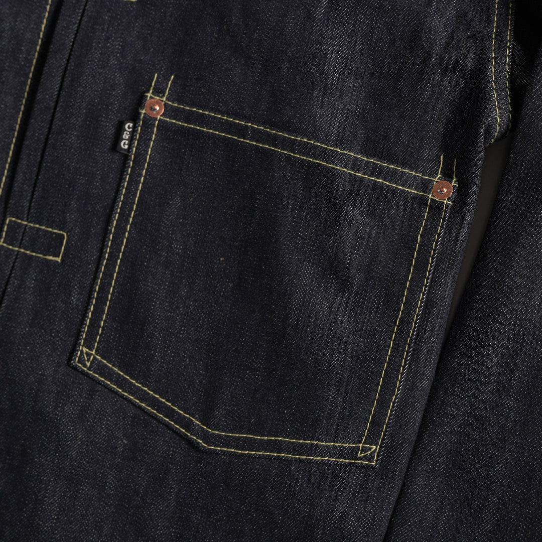 Trucker Type 1 Selvedge Blue Blood