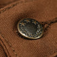Five Pocket Fox Brown 12 Oz Duck Canvas Pants For Men (Slim Straight)