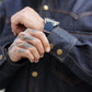 Western Over shirt Selvedge Blue Blood