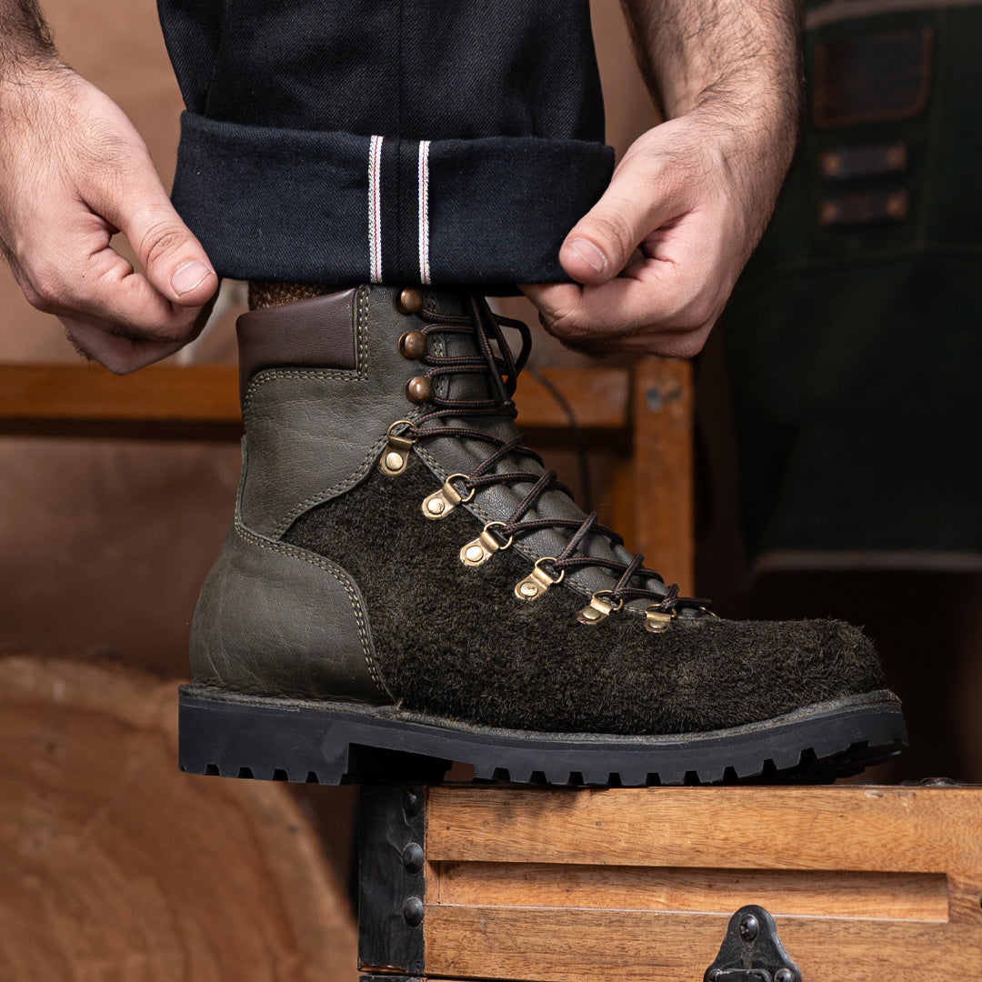 Himalayan Hiker Boots 6" (Grizzly Green) Water Repellent