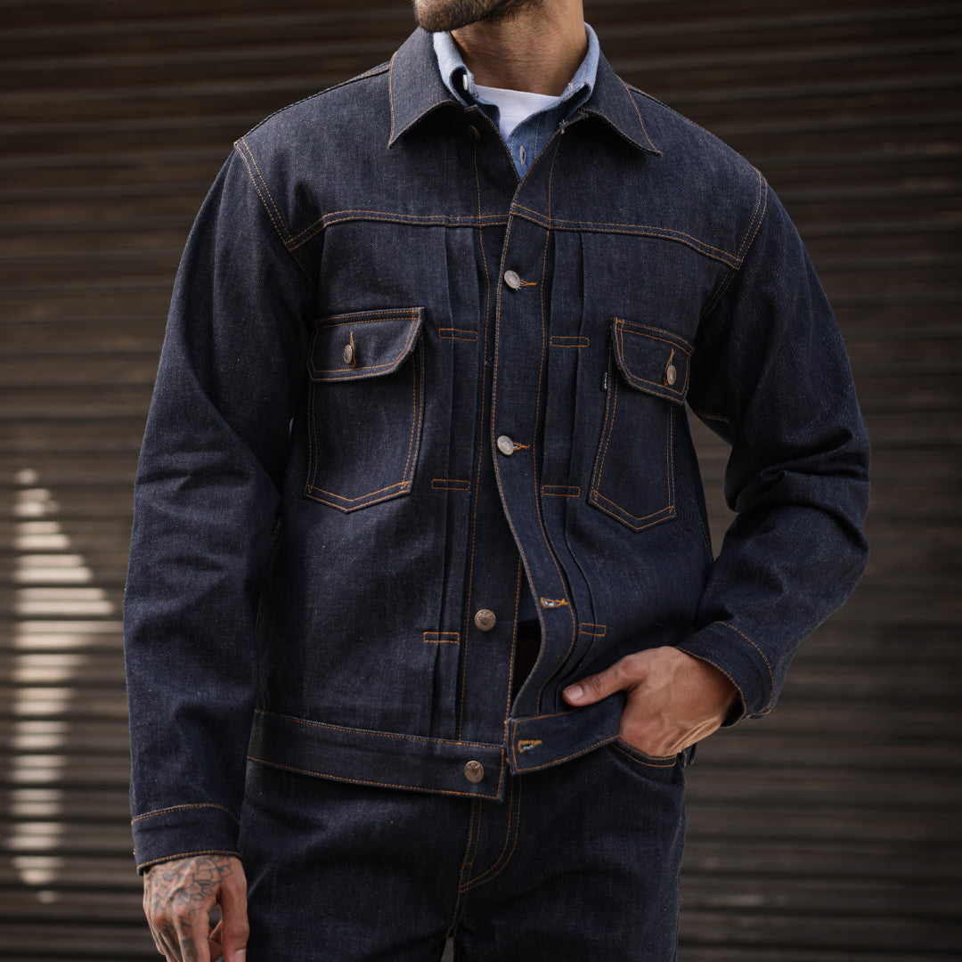 Trucker Type 2 Selvedge Blue Blood