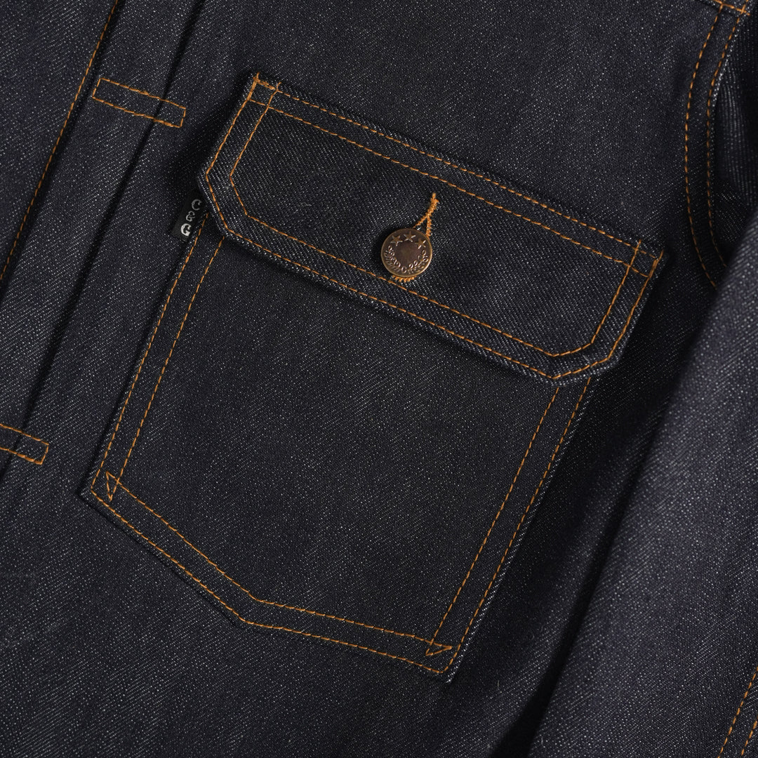 Trucker Type 2 Selvedge Blue Blood
