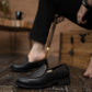 Belgian Loafers (Raven Black) Goodyear Welted