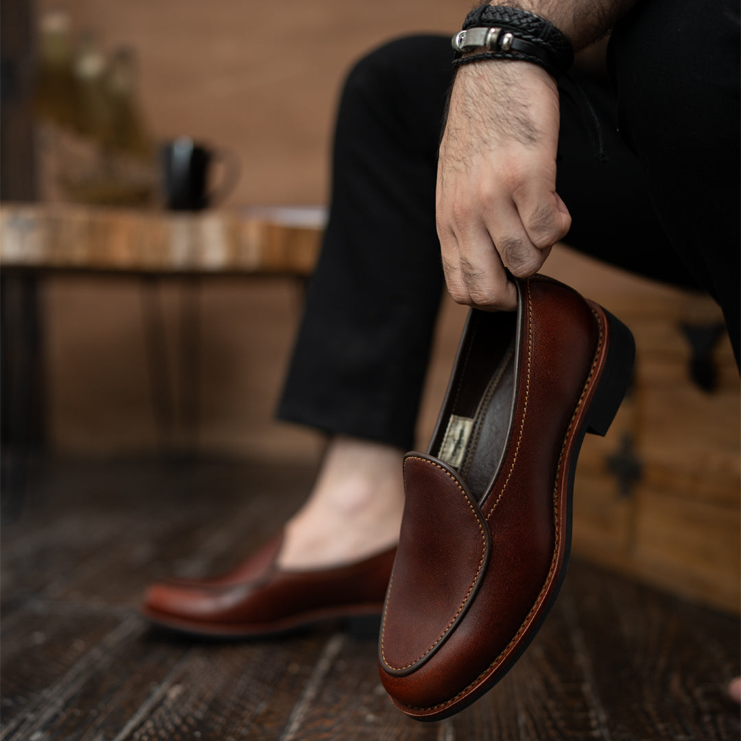 Belgian Loafers (Saddle Tan) Goodyear Welted