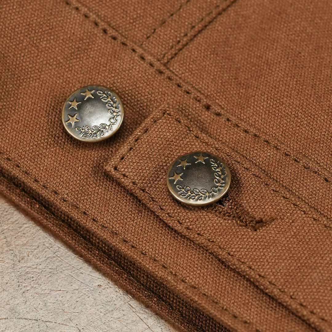 Trucker Type 2 Fox Brown 12 Oz Duck Canvas