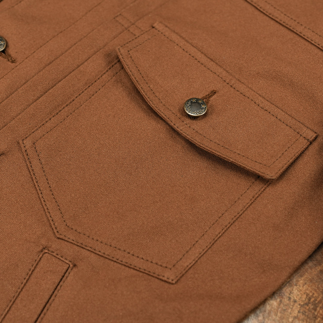 Trucker Type 2 Fox Brown 12 Oz Duck Canvas