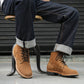 M-43 Boots 6" (Wheat Roughout) Goodyear Welted