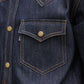 Western Over shirt Selvedge Blue Blood