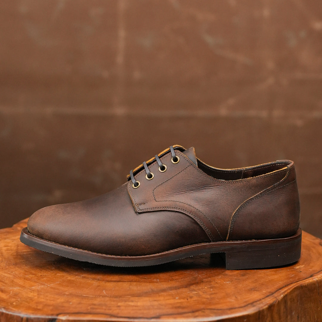 Craft Boondocker Shoes (Vintage Brown) Goodyear Welted