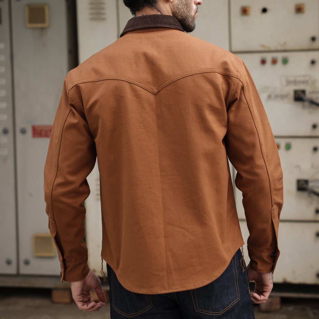 Western Over shirt Duck Canvas Fox Brown