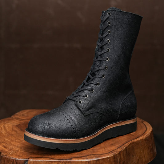 Hell Jumper Boots ( Black Oiled Roughout ) with EVA Sole