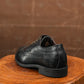 Sterling Brogue Shoes (Raven Black) Goodyear Welted