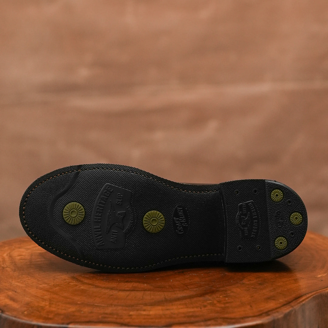 Hampton Desert Boot (Raven Black) Goodyear Welted