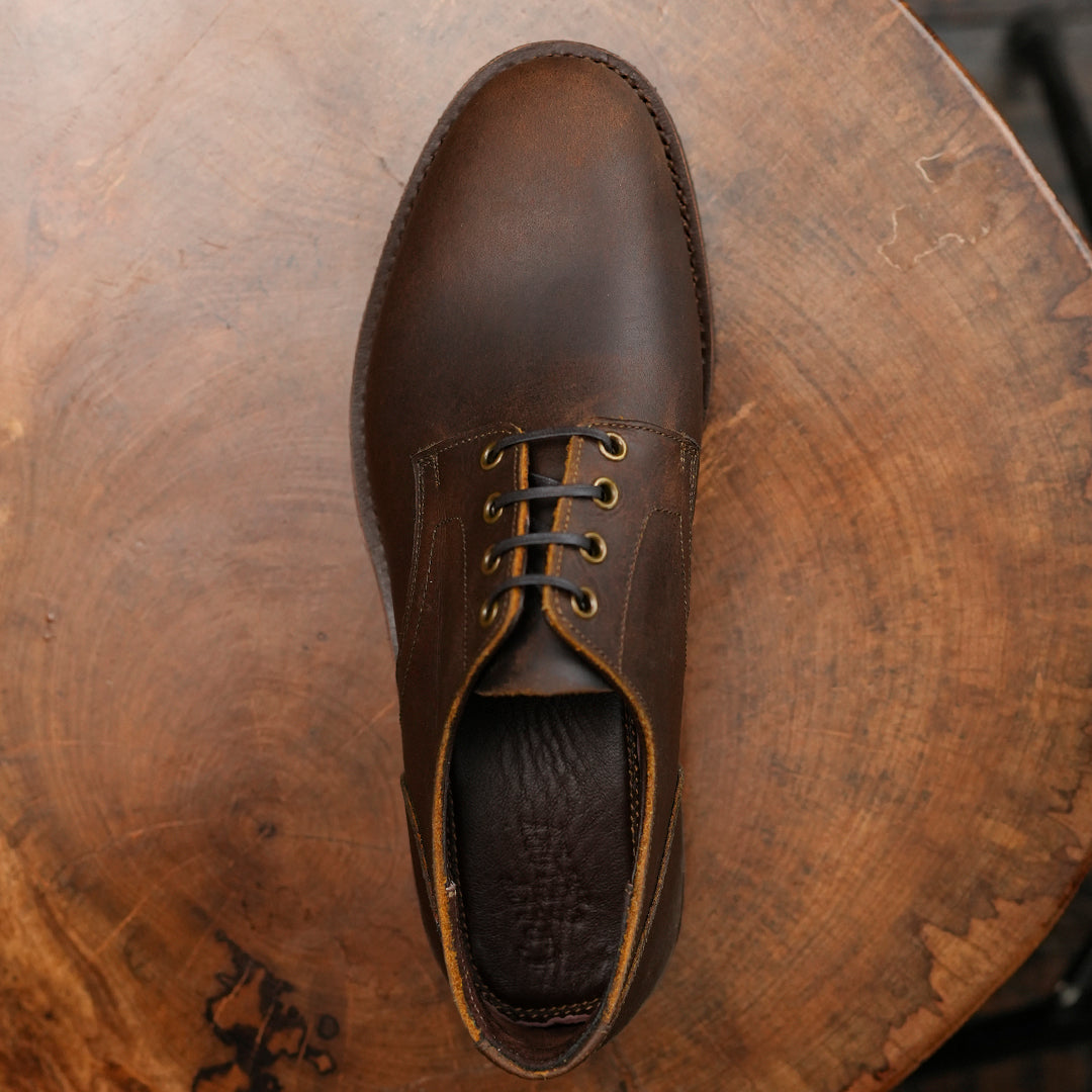 Craft Boondocker Shoes (Vintage Brown) Goodyear Welted
