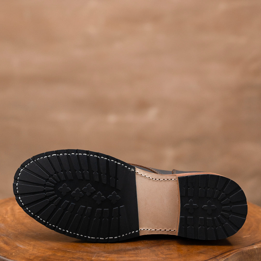 Service Shoe (Vintage Brown) Goodyear Welted