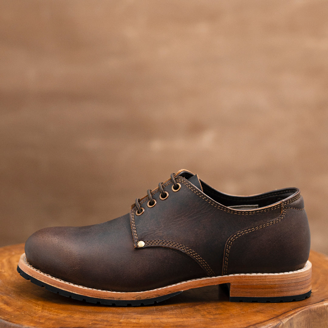 Service Shoe (Vintage Brown) Goodyear Welted