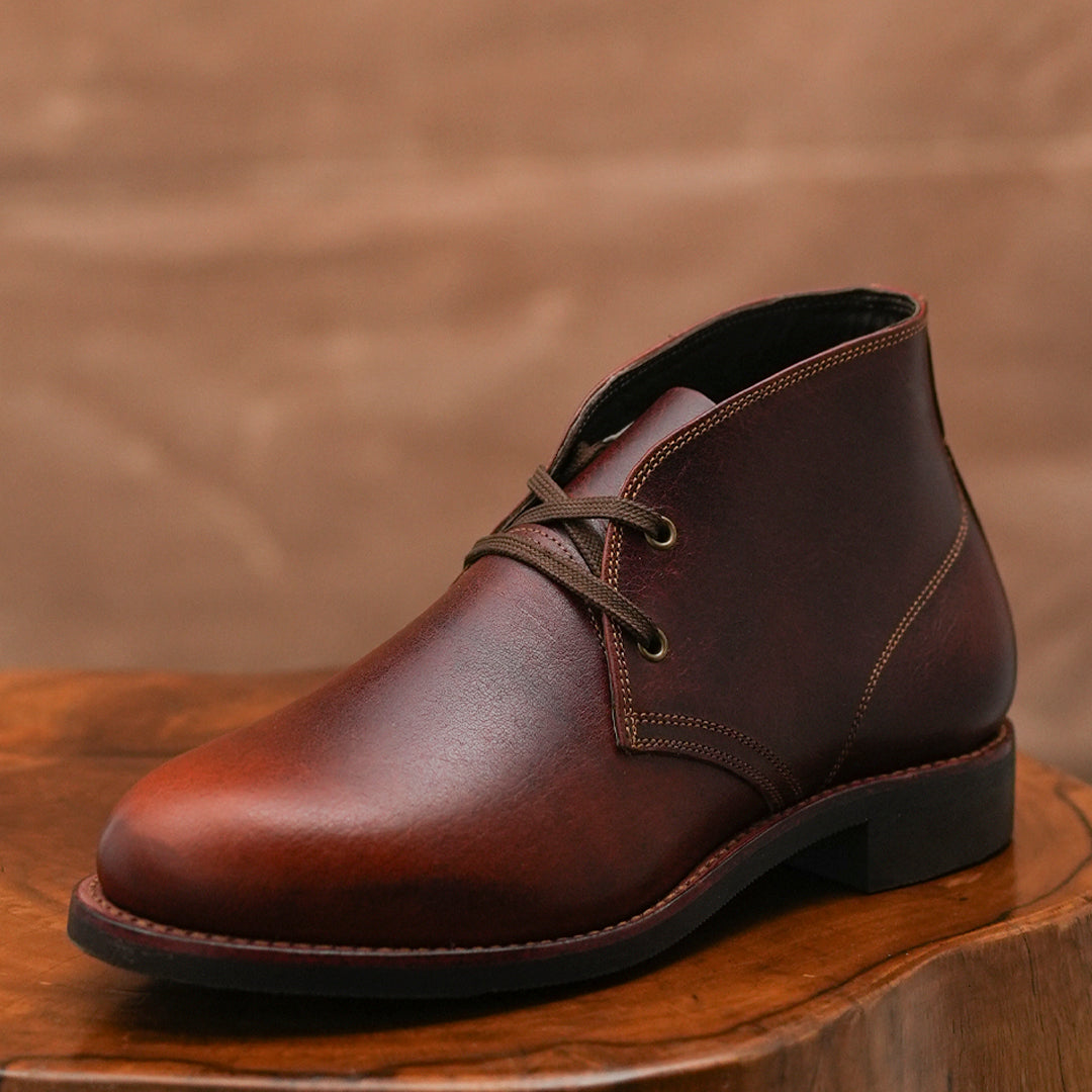 Hampton Desert Boot (Saddle Tan) Goodyear Welted