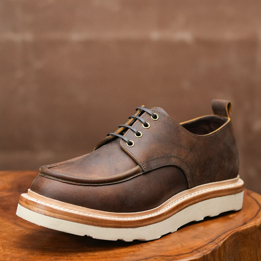 Moc-Toe 2.0 Shoes (Vintage Brown) Goodyear Welted