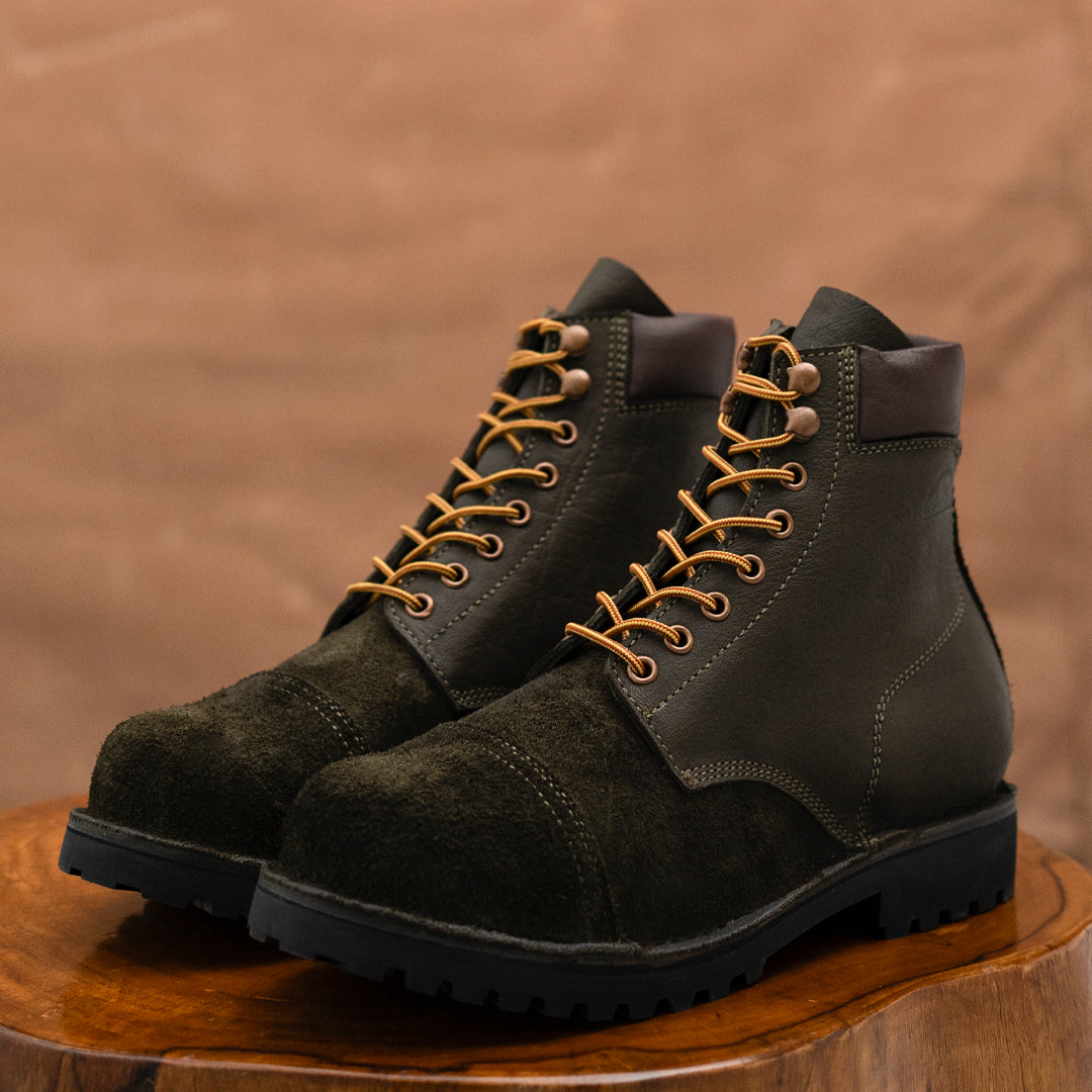 Himalayan Trailmaster Boots 6" (Grizzly Green) Water Repellent