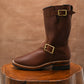 The Foundry Engineer Boots (Russet Waxed Roughout) Goodyear Welted