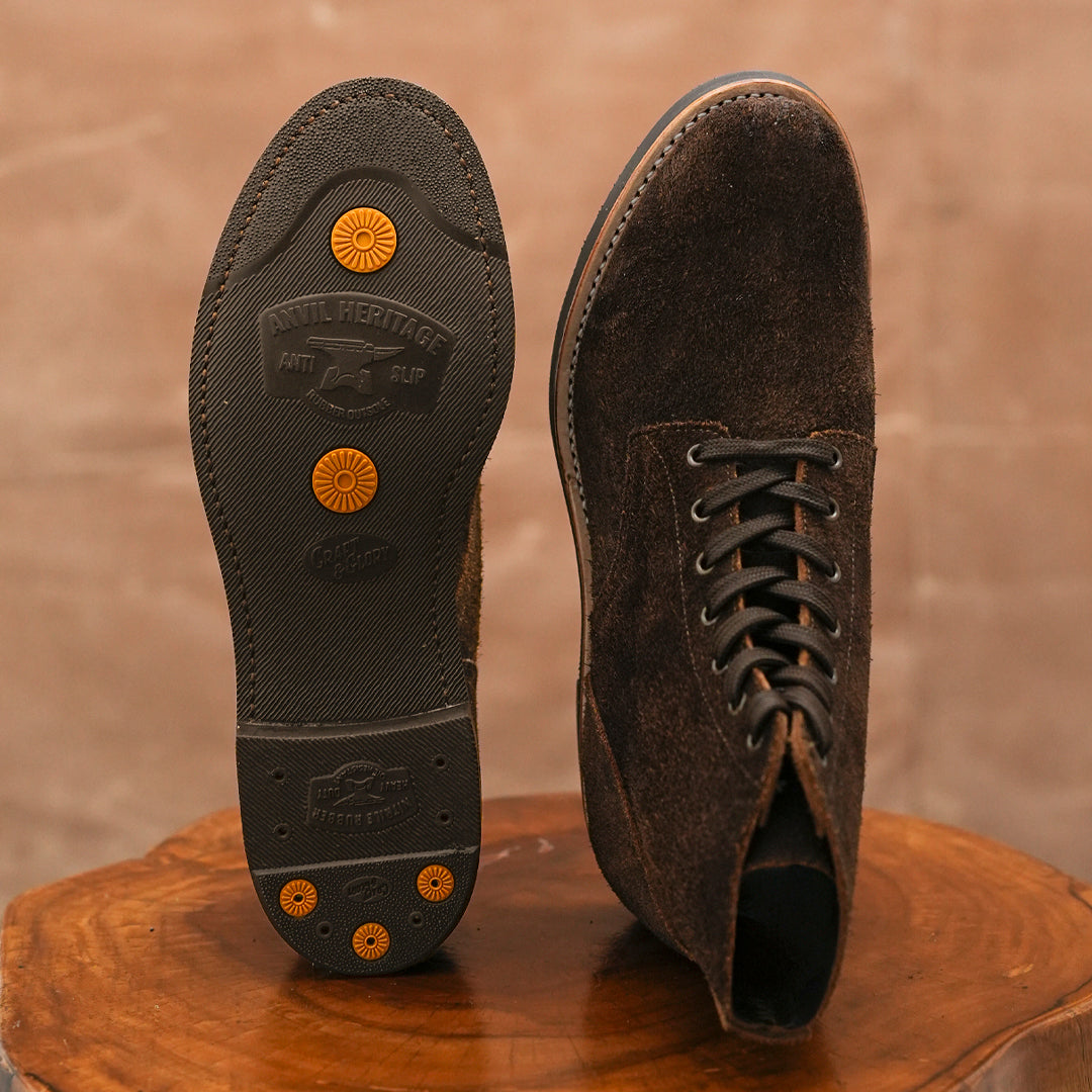 The Craft Boondocker Boots (Grizzly Brown) Goodyear Welted