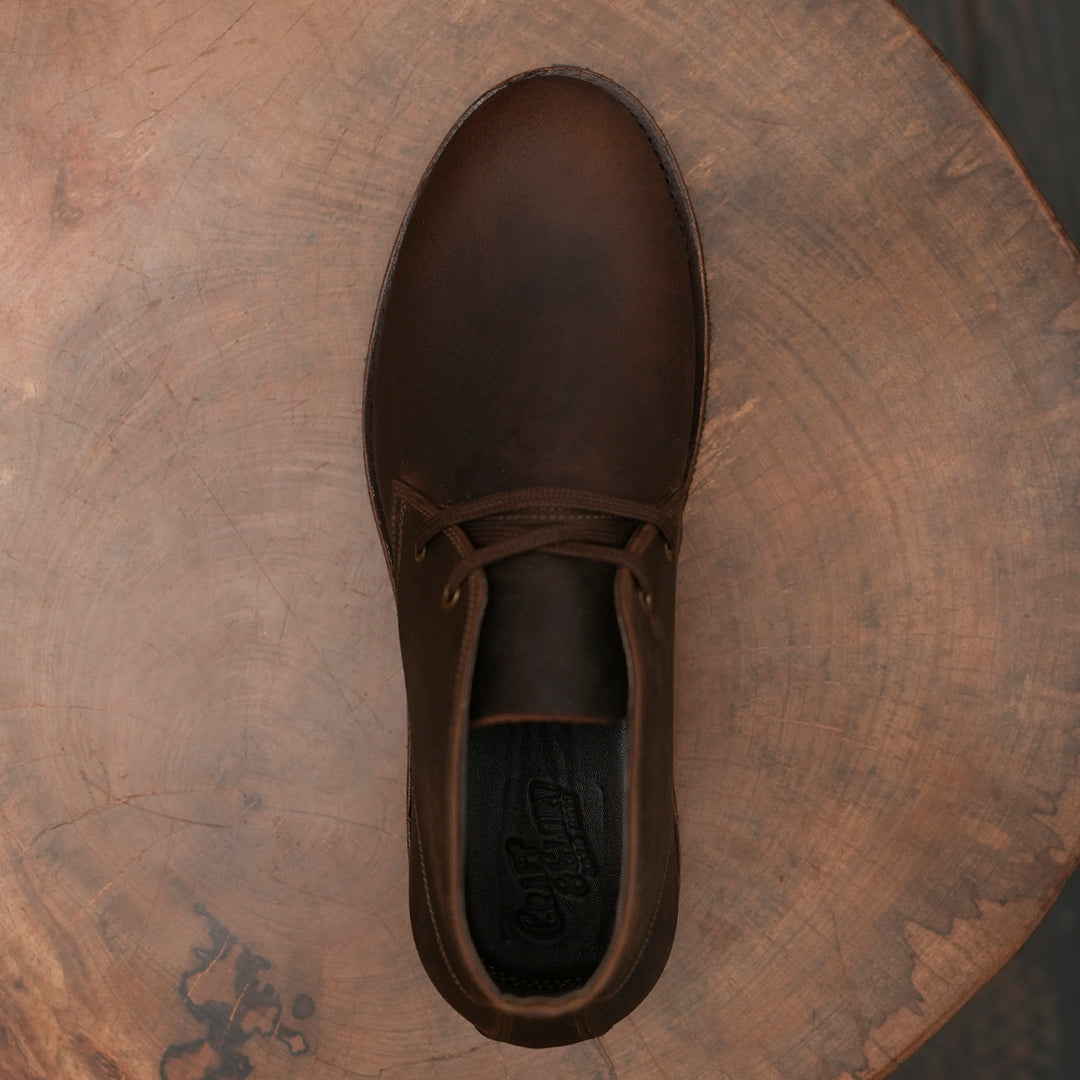 Hampton Desert Boot (Vintage Brown) Goodyear Welted