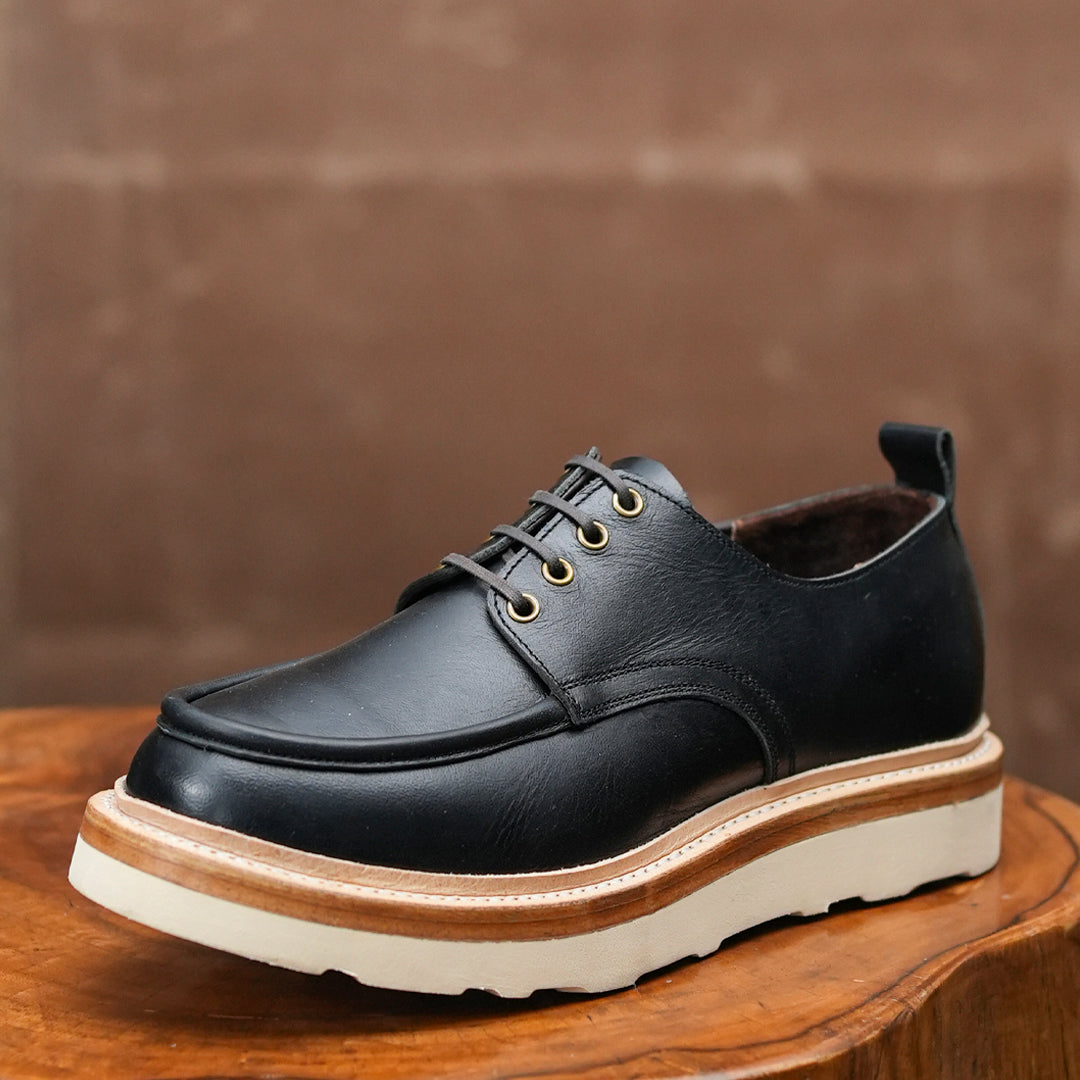 Moc-Toe 2.0 Shoes (Raven Black) Goodyear Welted