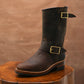 The Foundry Engineer Boots (Vintage Brown) Goodyear Welted