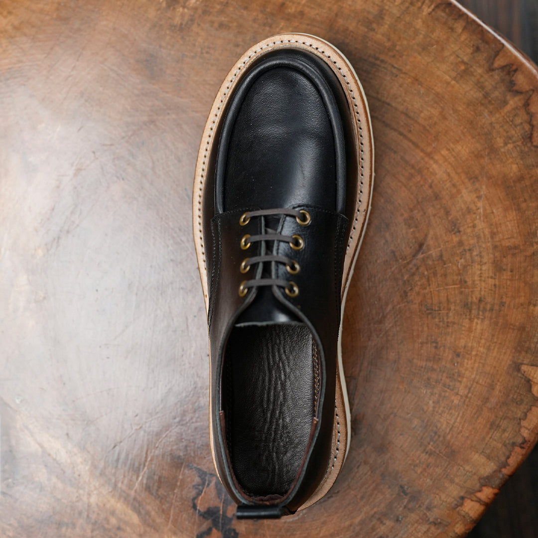Moc-Toe 2.0 Shoes (Raven Black) Goodyear Welted