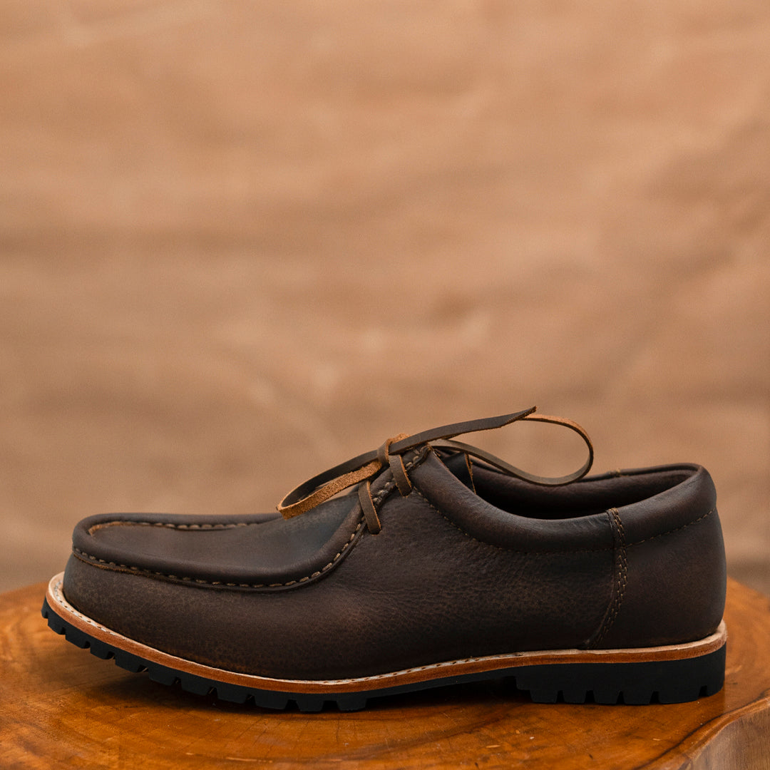 Strider Moc Shoe (Vintage Brown) Goodyear Welted