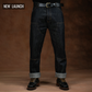 Double Knee Carpenter Blue Blood 13 Oz Selvedge Denim For Men (True Straight)