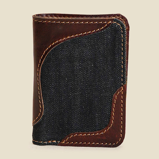 Countryman Wallet ( Selvedge Denim )