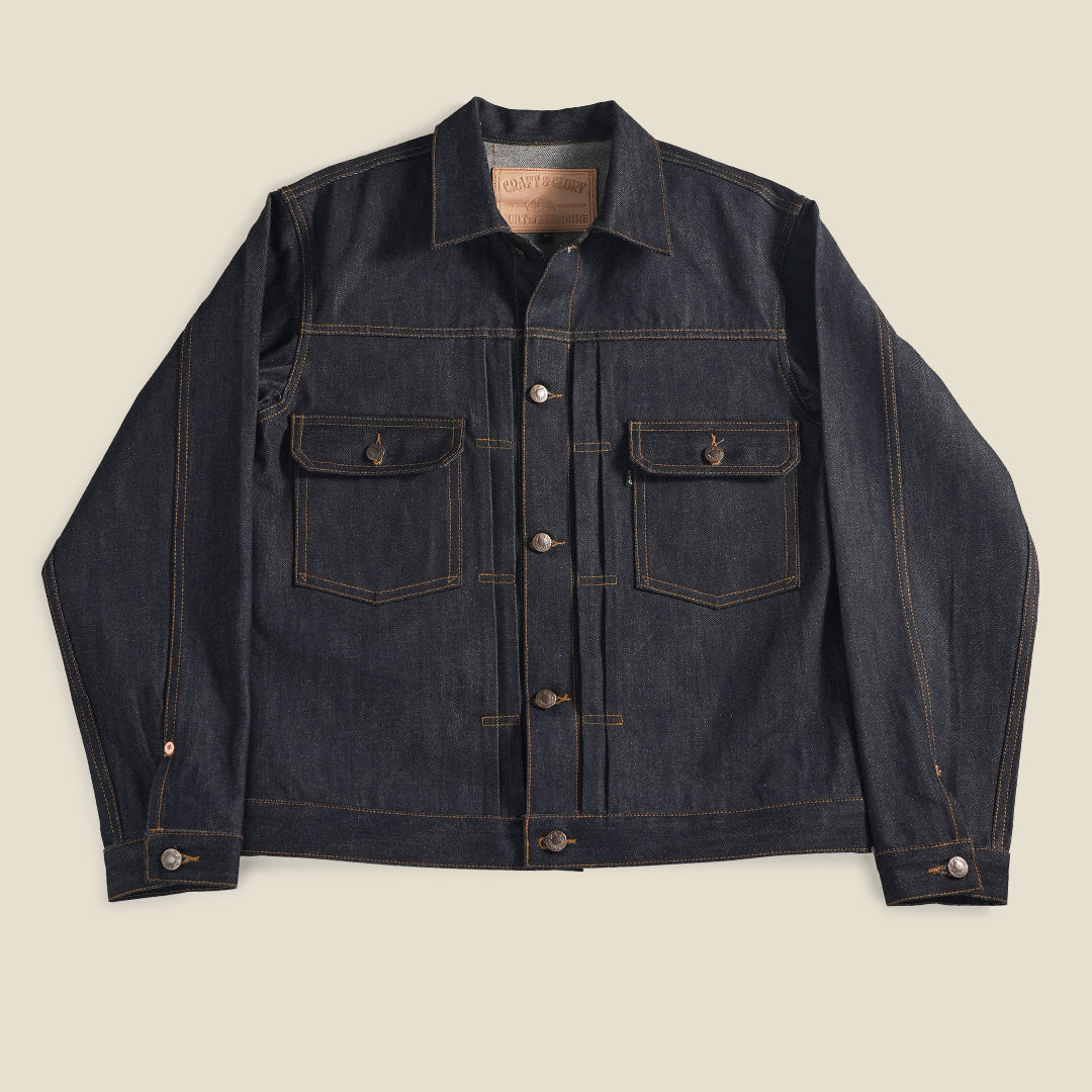 Trucker Type 2 Selvedge Blue Blood