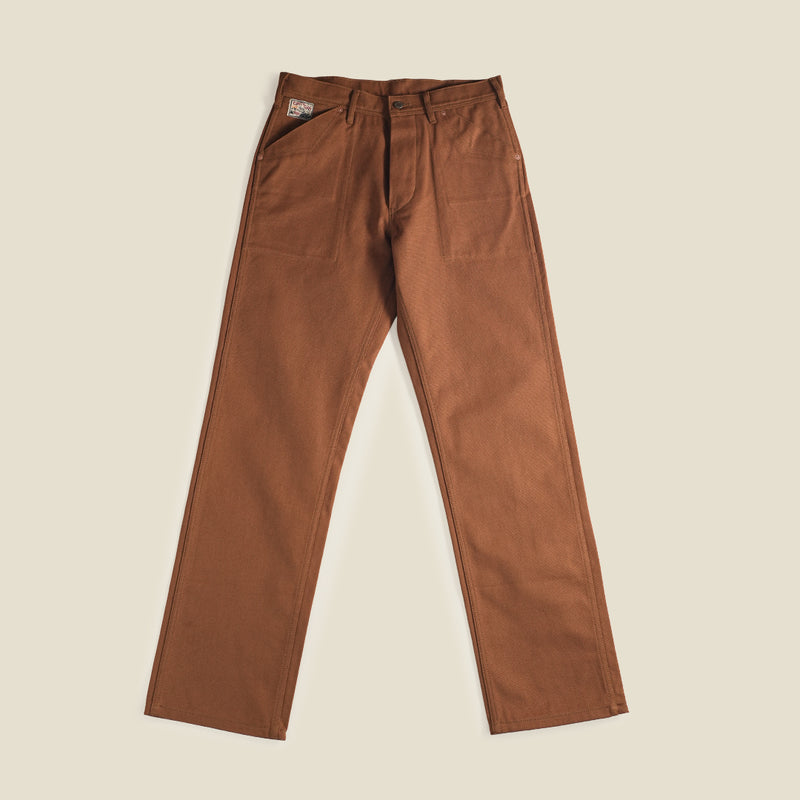 1930 Enginereeing Pants Duck Canvas Fox Brown