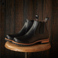 Chelsea Explorer Leather Boots 6" (Raven Black) Goodyear Welted
