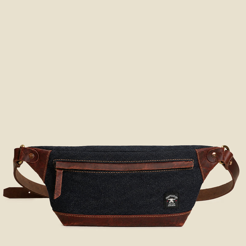 Scout Fanny Pack ( Selvedge Denim )