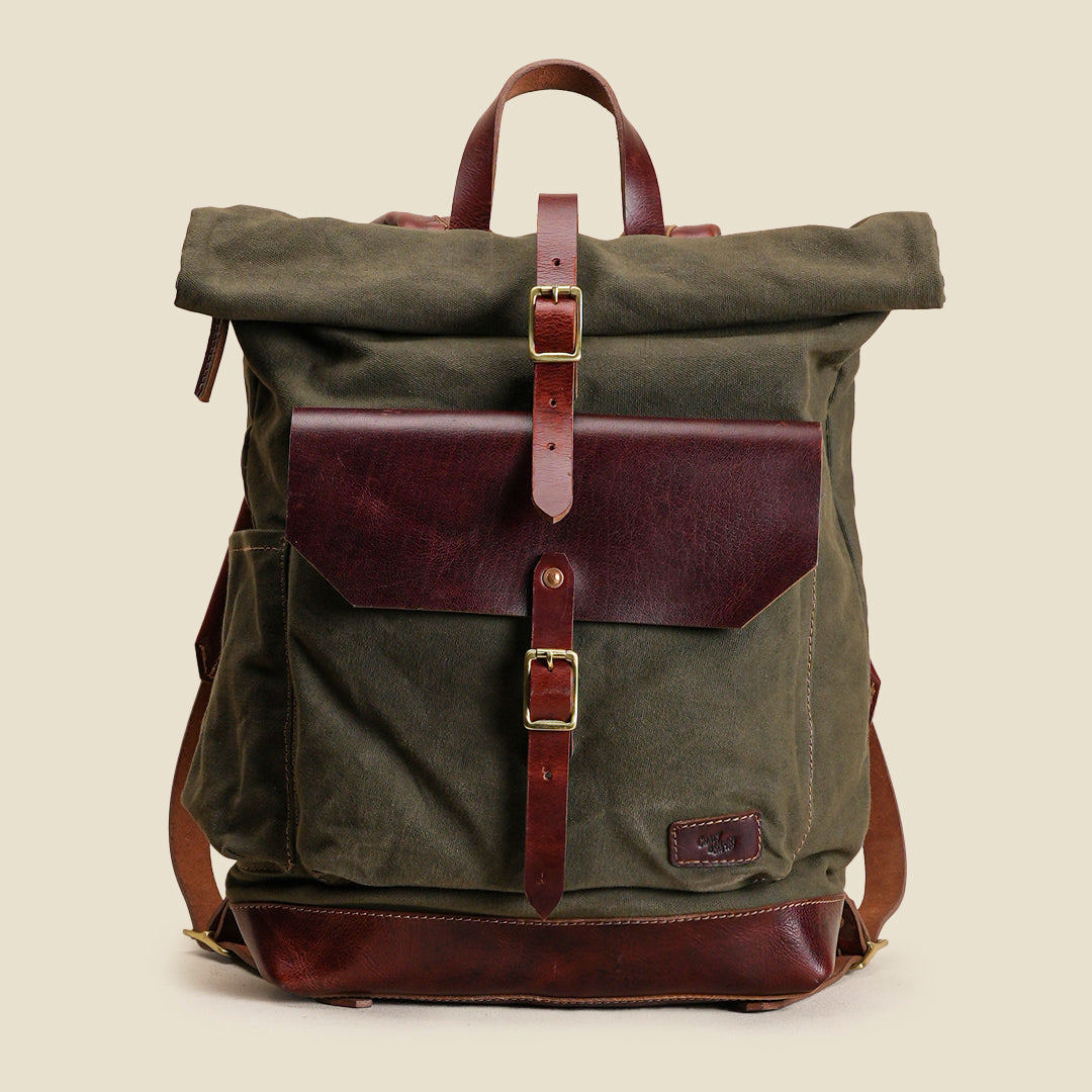 The camper Roll Top ( Forest Green )