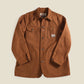 1930 Engineering Coverall Jacket Duck Canvas Fox Brown