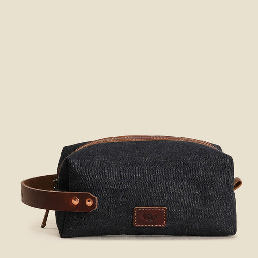 Utility Dopp Kit ( Selvedge Denim )
