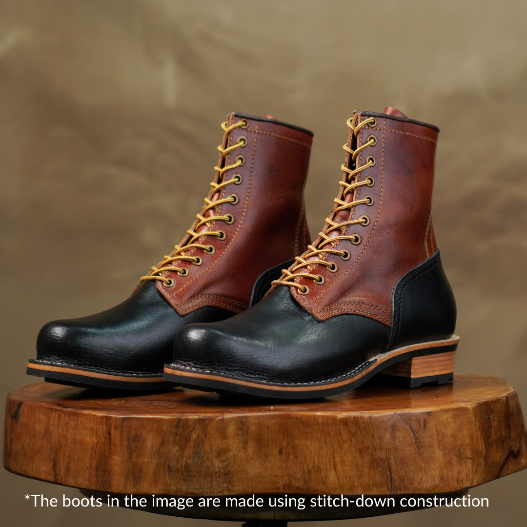 Trooper Boots 8" (Black & Tan)