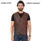 Outlaw Vest Jacket (Vintage Tan)
