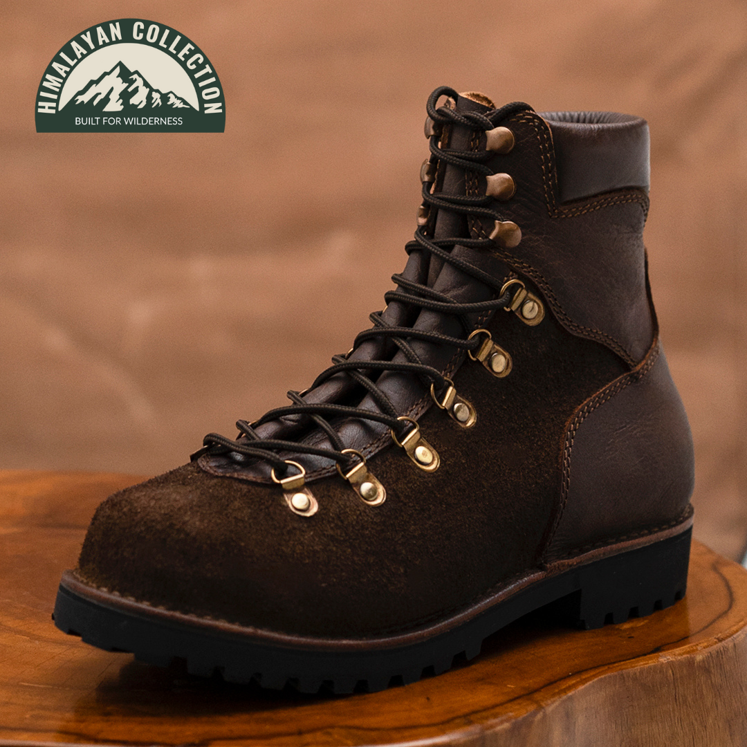 Women Himalayan Hiker Boots 6" (Grizzly Brown) Water Repellent
